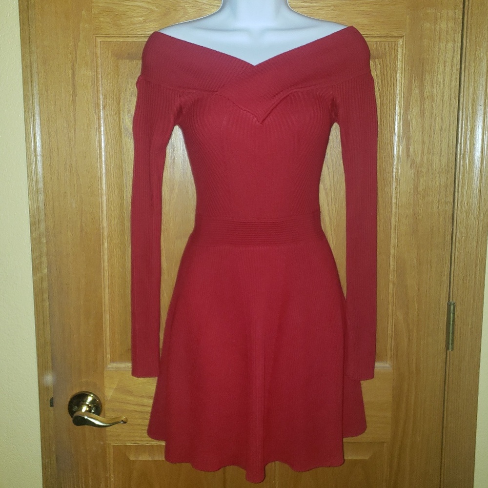 Off the shoulder dress
